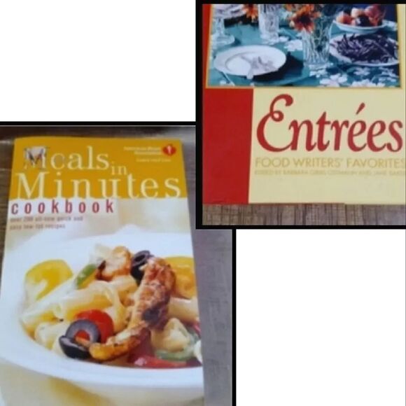 2 Cookbooks: Quick & Easy Recipes & Meals In Minutes - Picture 1 of 4